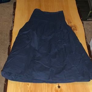 Navy skirt